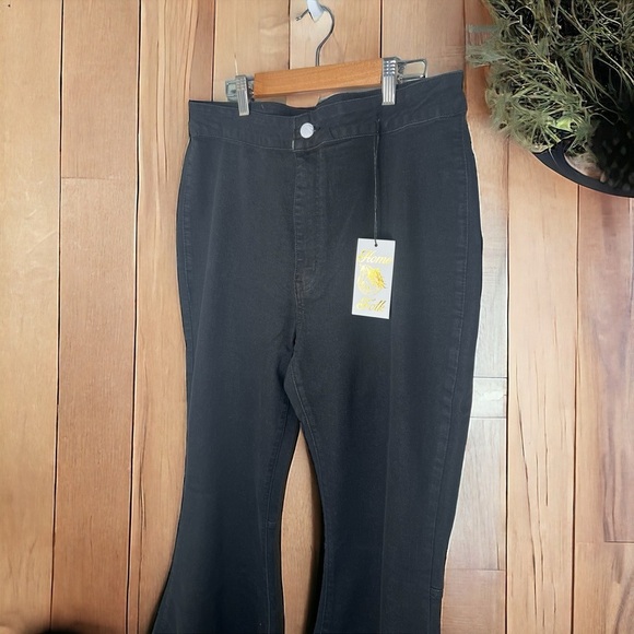 Home Folk Women's Black Flare Jeans - Picture 6 of 16